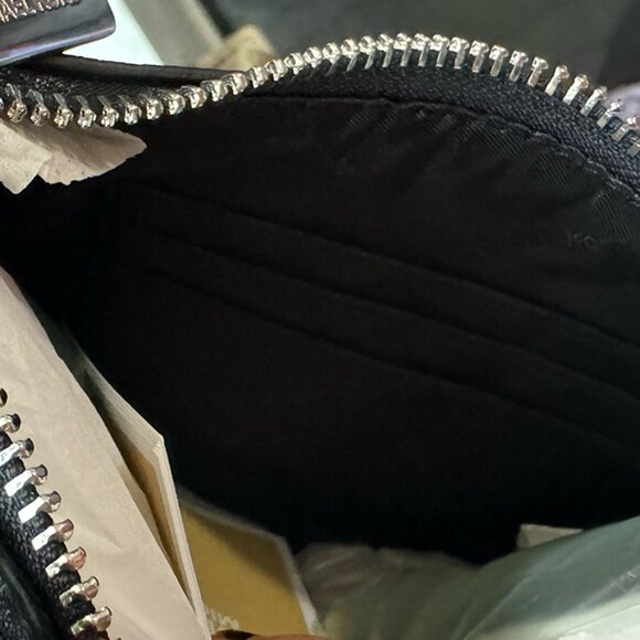 Michael Kors Cora Medium Pebbled Leather Shoulder Bag - Picture 8 of 11